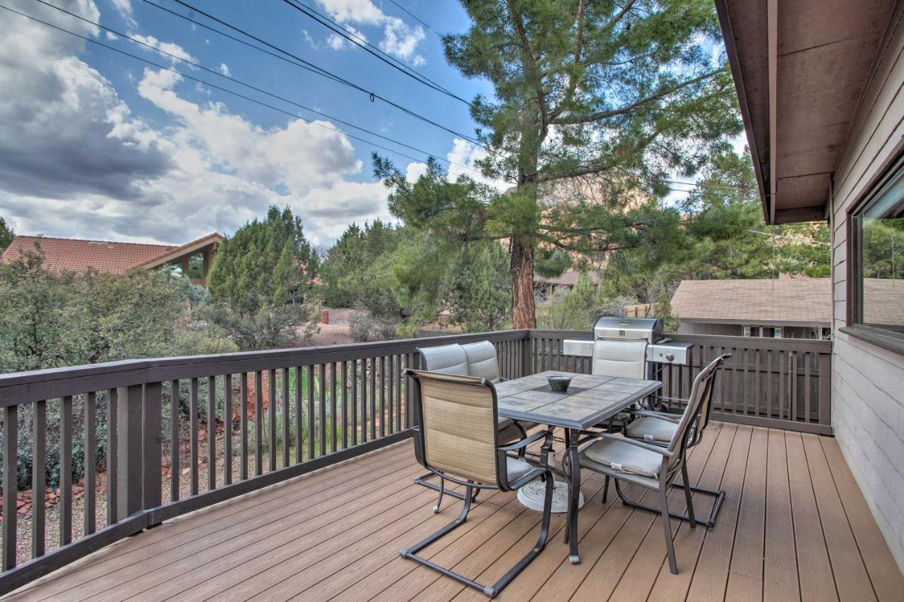 Sedona Getaway With Hot Tub, Deck And Red Rock Views! Villa Ngoại thất bức ảnh