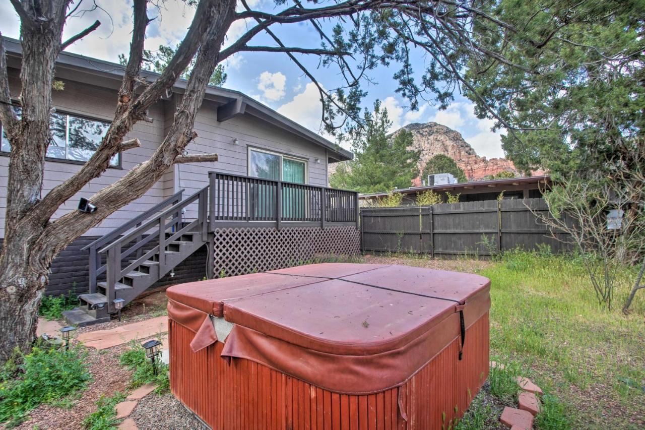 Sedona Getaway With Hot Tub, Deck And Red Rock Views! Villa Ngoại thất bức ảnh