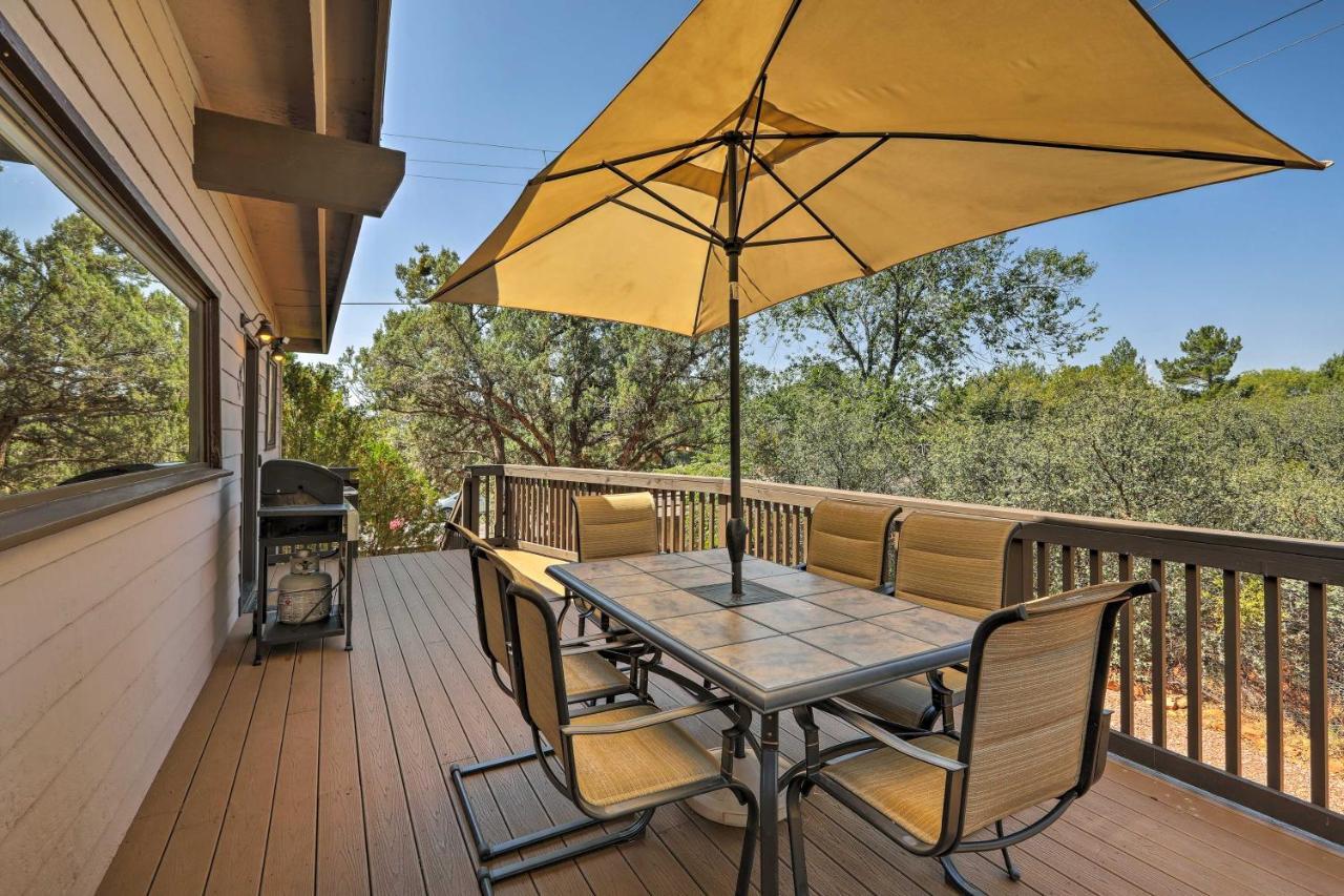 Sedona Getaway With Hot Tub, Deck And Red Rock Views! Villa Ngoại thất bức ảnh